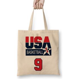 Humuts Dream Team Jordan Açık Bej Uzun Saplı Bez Çanta