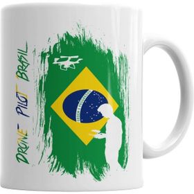 Humuts Drone Pilot Brasil Kupa Bardak