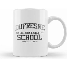 Humuts Dufresne Accountancy School The Shawshank Redemption Beyaz Kupa