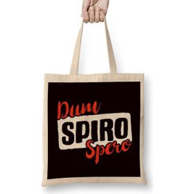 Humuts Dum Spiro Spero Motivation Education Latin Phrase Language Bez Çanta