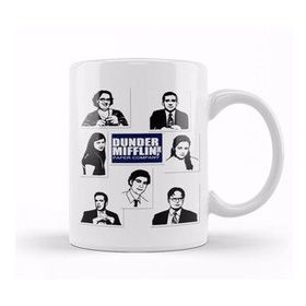 Humuts Dunder Mifflin Paper Company Office Beyaz Kupa