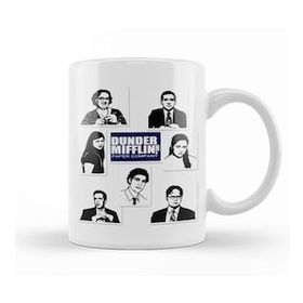 Humuts Dunder Mifflin Paper Company Office Beyaz Kupa