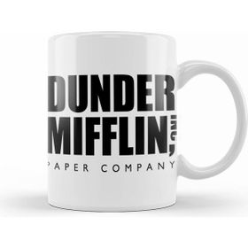Humuts Dunder Mifflin Worlds Best Boss The Office Tv Show Beyaz Kupa