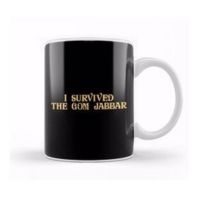 Humuts Dune I Survived The Gom Jabbar Beyaz Kupa