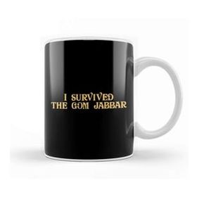 Humuts Dune I Survived The Gom Jabbar Beyaz Kupa