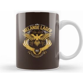 Humuts Dune Melange Lager Eagle Logo Beyaz Kupa