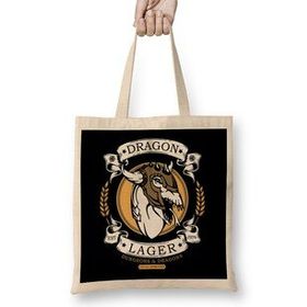 Humuts Dungeons And Dragons Dragon Lager Uzun Saplı Bez Çanta