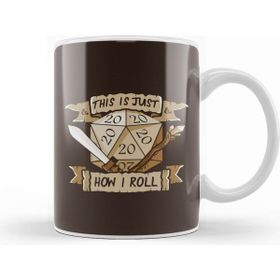 Humuts Dungeons And Dragons Just How I Roll Beyaz Kupa