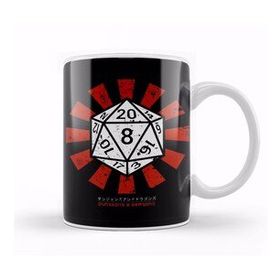 Humuts Dungeons And Dragons Retro Japanese Beyaz Kupa