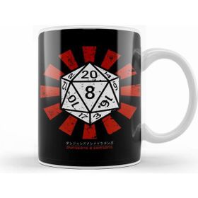 Humuts Dungeons And Dragons Retro Japanese Beyaz Kupa
