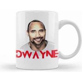 Humuts Dwayne Johnson Beyaz Kupa