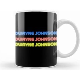 Humuts Dwayne Johnson Beyaz Kupa