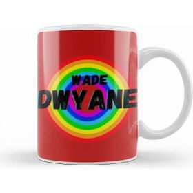 Humuts Dwyane Wade Basketball Gifts Vintage Retro Rainbow Quotes For Boys And Dad Beyaz Kupa