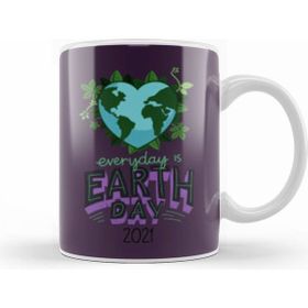 Humuts Earth Day 2021 Beyaz Kupa