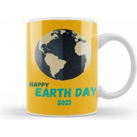 Humuts Earth Day Gifts Happy Earth Day 2021 Beyaz Kupa