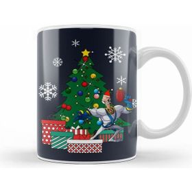 Humuts Earthworm Jim Around The Christmas Tree Beyaz Kupa