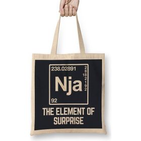 Humuts Element Of Surprise The Ninja Açık Bej Uzun Saplı Bez Çanta