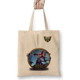 Humuts Elise Lol League Of Legends Açık Bej Uzun Saplı Bez Çanta
