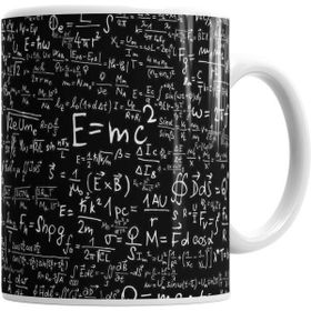 Humuts E=mc2 Formül Matematik Formülü Beyaz Kupa
