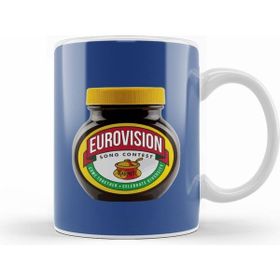 Humuts Eurovision Marmite Jar Beyaz Kupa