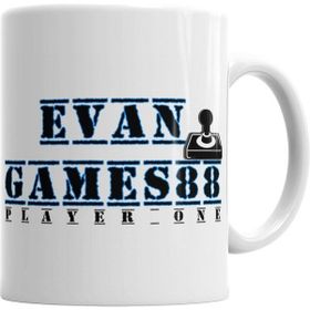 Humuts Evan Games 88 Player One Kupa Bardak