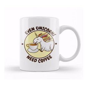 Humuts Even Unicorns Need Coffee Kupa