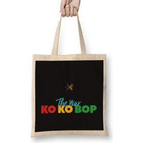Humuts Exo The War Ko Ko Bop 01 Açık Bej Uzun Saplı Bez Çanta