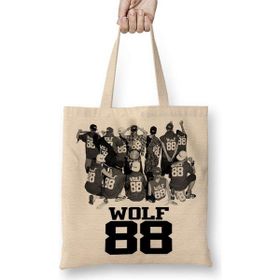 Humuts Exo Wolf 88 Açık Bej Uzun Saplı Bez Çanta