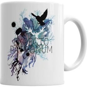Humuts Expecto Patronum Hedwıg Watercolour Kupa