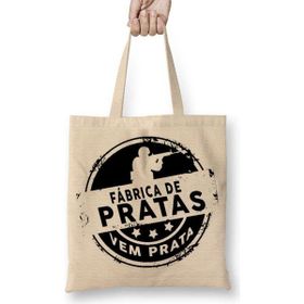 Humuts Fabrica De Pratas Açık Bej Uzun Saplı Bez Çanta