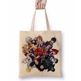 Humuts Fairy Tail Anime Erza Scarlet Happy Lisanna Straus Bez Kadın Günlük Çanta
