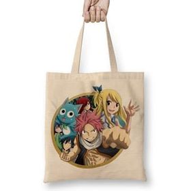 Humuts Fairy Tail Anime Erza Scarlet Happy Lisanna Straus Bez Kadın Günlük Çanta