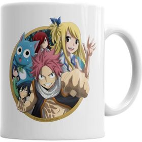 Humuts Fairy Tail Anime Erza Scarlet Happy Lisanna Strauss Kupa