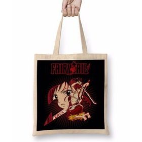 Humuts Fairy Tail Erza Scarlet Guild Symbol Swords Anime Manga Bez Kadın Günlük Çanta