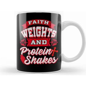 Humuts Faith Weights And Protein Shakes Religion Workout Kupa