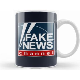 Humuts Fake News Channel Fox News Logo Kupa
