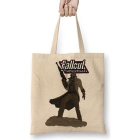 Humuts Fallout Ncr Veteran Ranger Açık Bej Uzun Saplı Bez Çanta