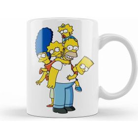 Humuts Familia Simpsons Beyaz Kupa