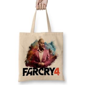 Humuts Far Cry 4 Pagan Min Açık Bej Uzun Saplı Bez Çanta