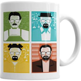 Humuts Fases Walter White Breaking Bad Beyaz Kupa