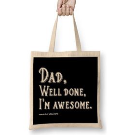 Humuts Father's Day Collection The Walking Dad Bez Uzun Saplı Açık Bej Rengi Çanta