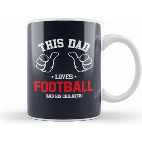 Humuts Fathers Day This Dad Loves Football And His Children Kupa Bardak