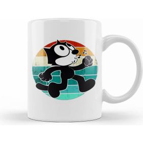 Humuts Felix The Cat Retro Kupa Bardak