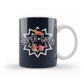 Humuts Feminism Super Girls Kupa Bardak