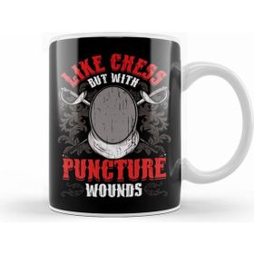 Humuts Fencing Like Chess But With Puncture Wounds Funny Kupa Bardak