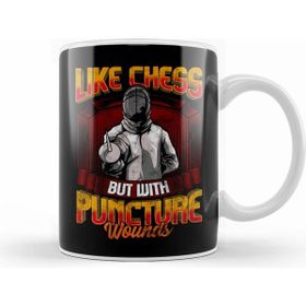 Humuts Fencing Like Chess But With Puncture Wounds Funny Kupa Bardak