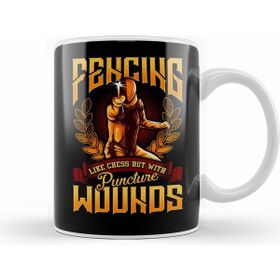 Humuts Fencing Like Chess But With Puncture Wounds Funny Kupa Bardak