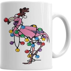 Humuts Festive Flamingo Kupa Bardak