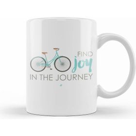 Humuts Find Joy In The Journey Bike Beyaz Kupa