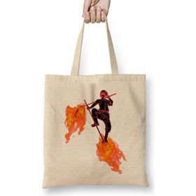 Humuts Fire Force Shinmon Benimaru Black Bez Çanta
